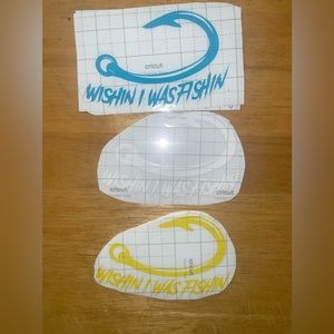 Ready to put on window decals